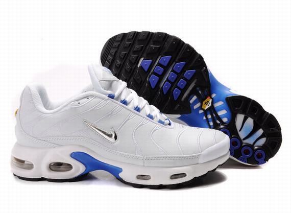 New Men'S Nike Air Max Tn Blue/ White